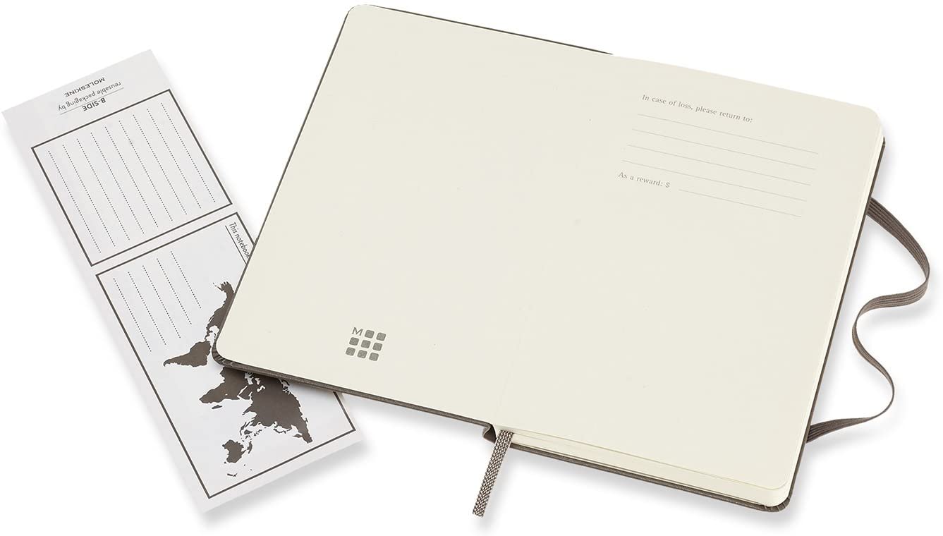 Moleskine Notatbok P Linjert Earth Brown