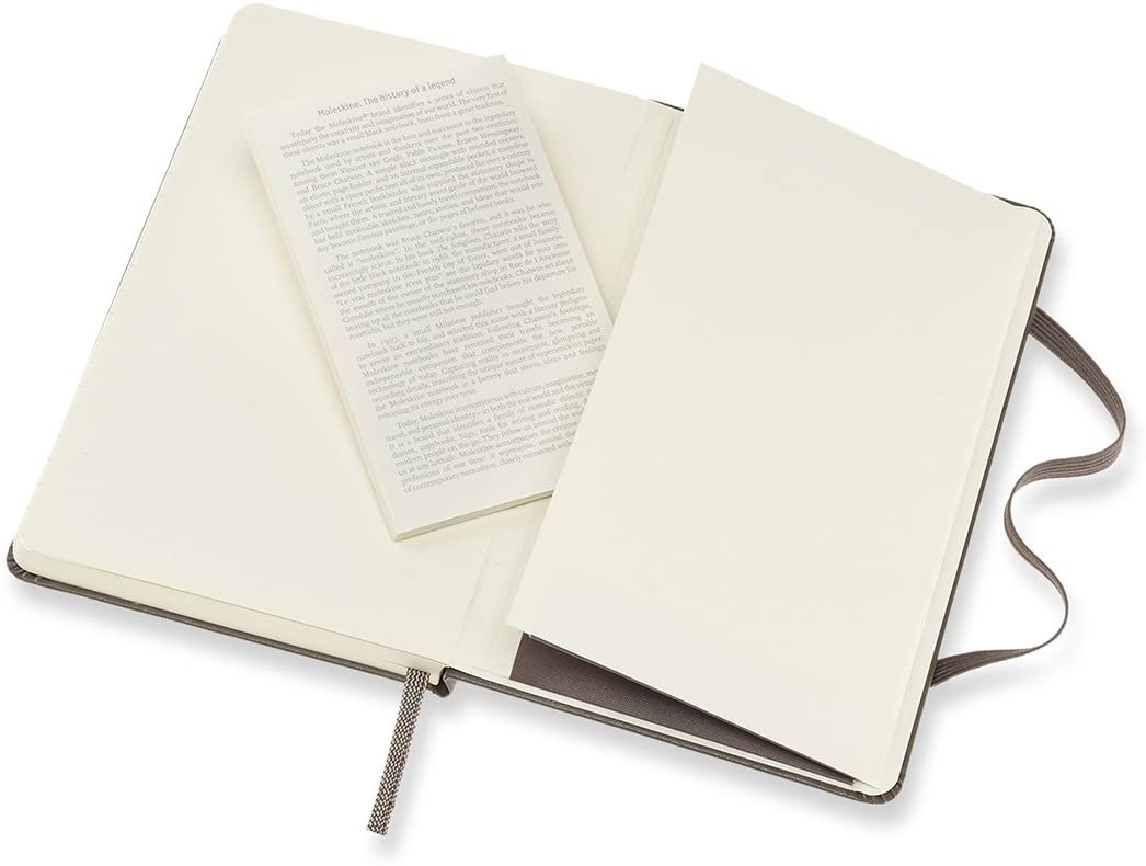 Moleskine Notatbok P Linjert Earth Brown