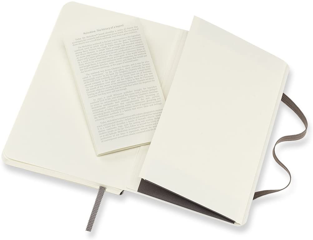 Moleskine Notatbok Soft P Blank Earth Brown