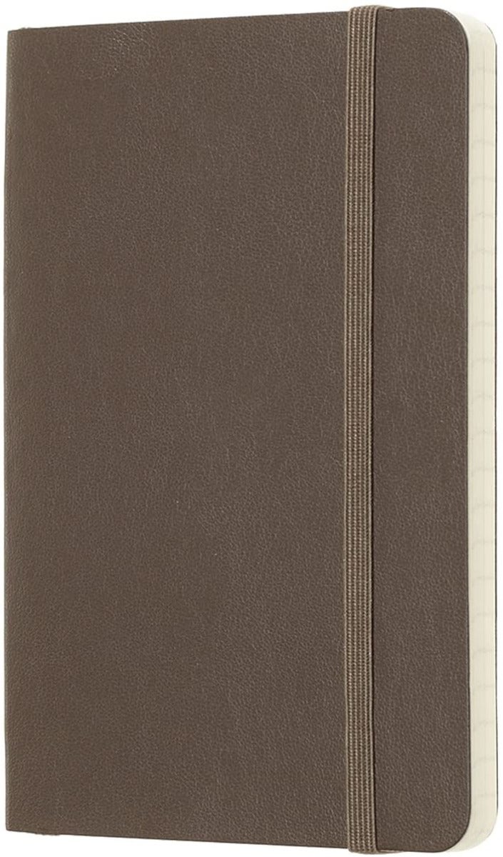 Moleskine Notatbok  Soft P Linjert Earth Brown