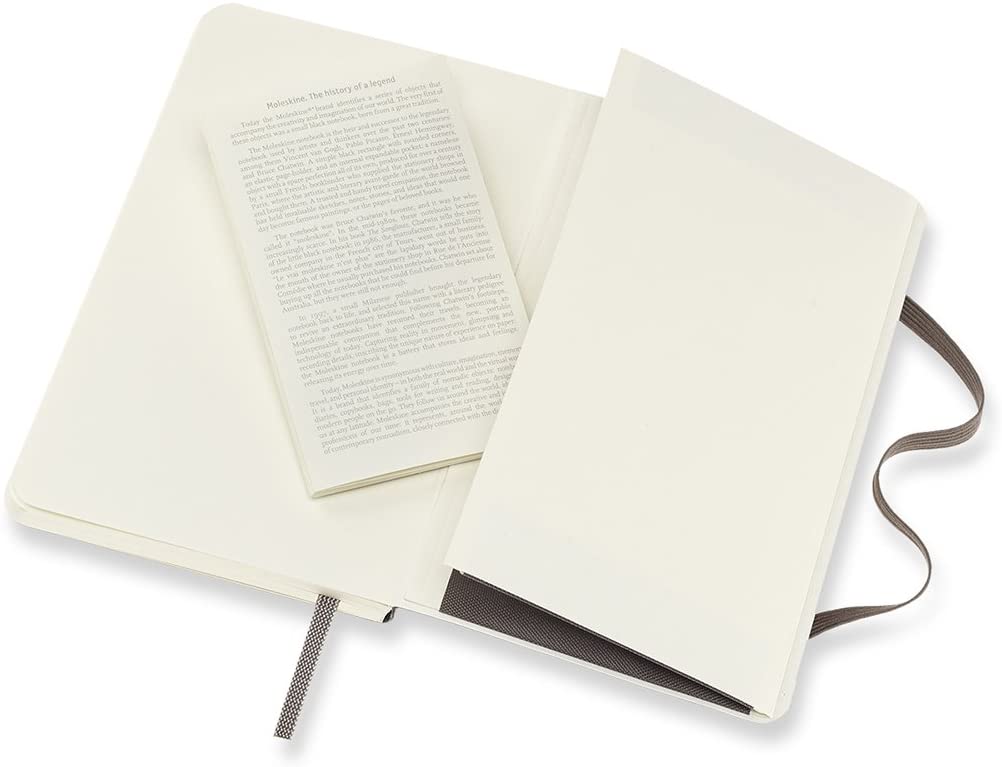 Moleskine Notatbok  Soft P Linjert Earth Brown