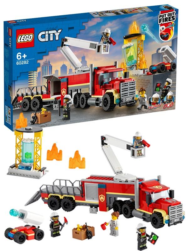 Lego Brannvesenets kommandoenhet 60282