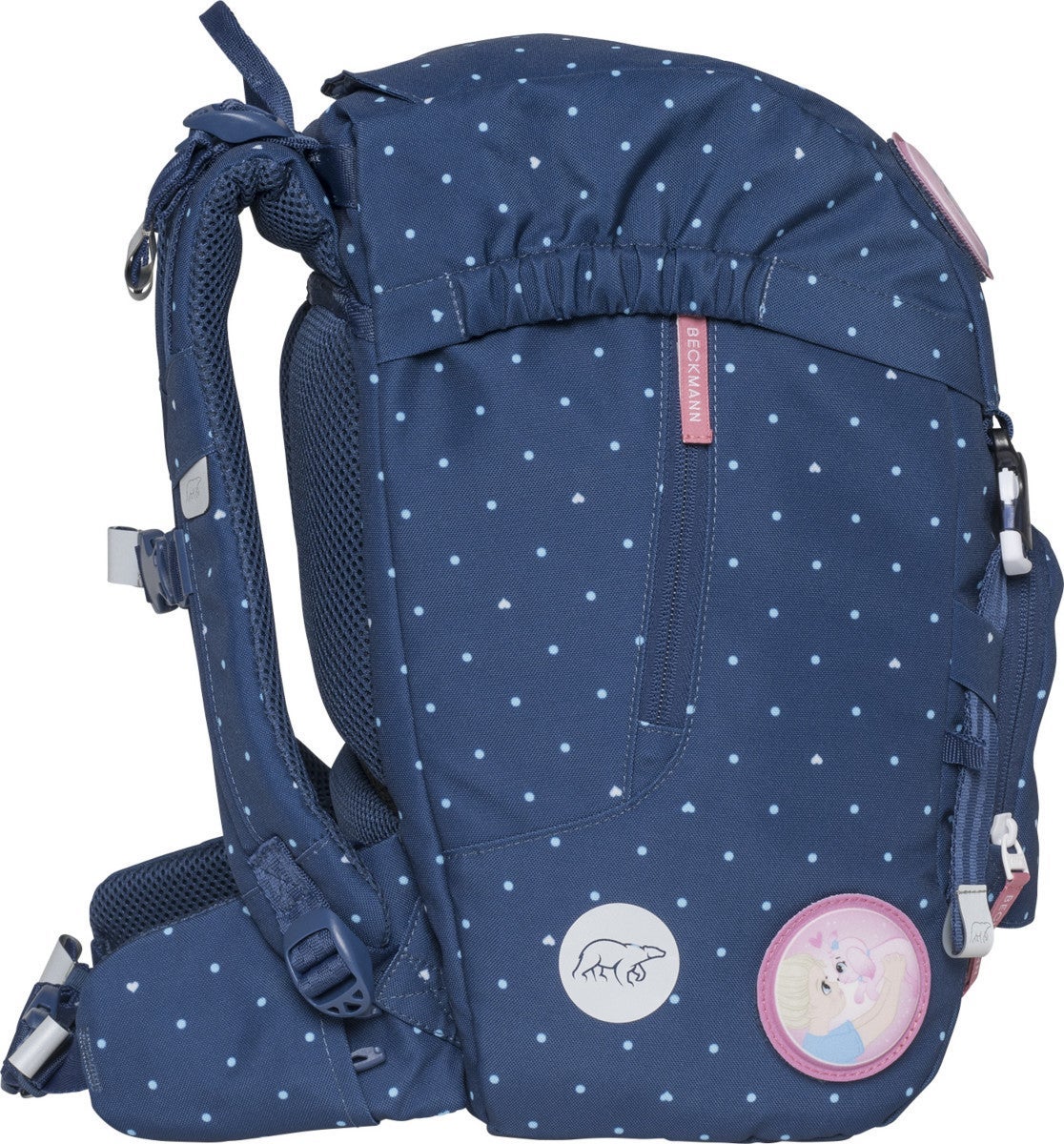 Skolesekk 1.kl Pet Friends Blue Classic 22L