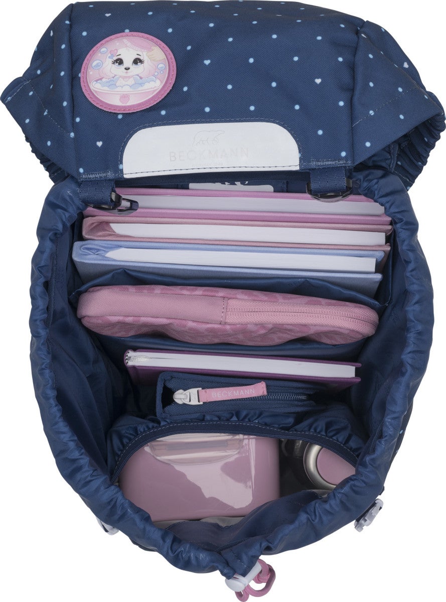 Skolesekk 1.kl Pet Friends Blue Classic 22L