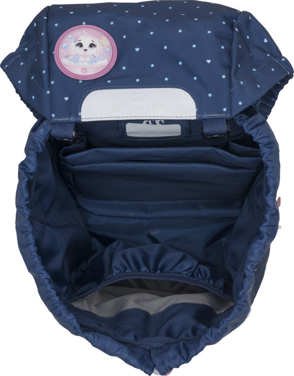 Skolesekk 1.kl Pet Friends Blue Classic 22L