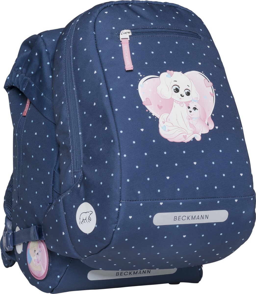 Skolesekk 1.kl Pet Friends Blue Classic 22L