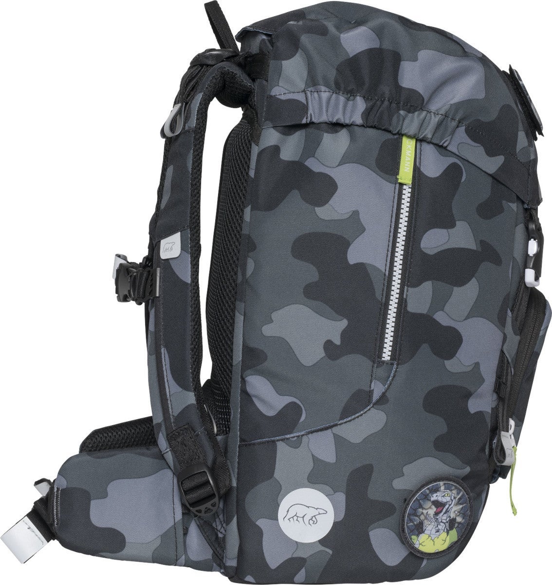 Skolesekk 1.kl Camo Rex Classic Maxi 28L