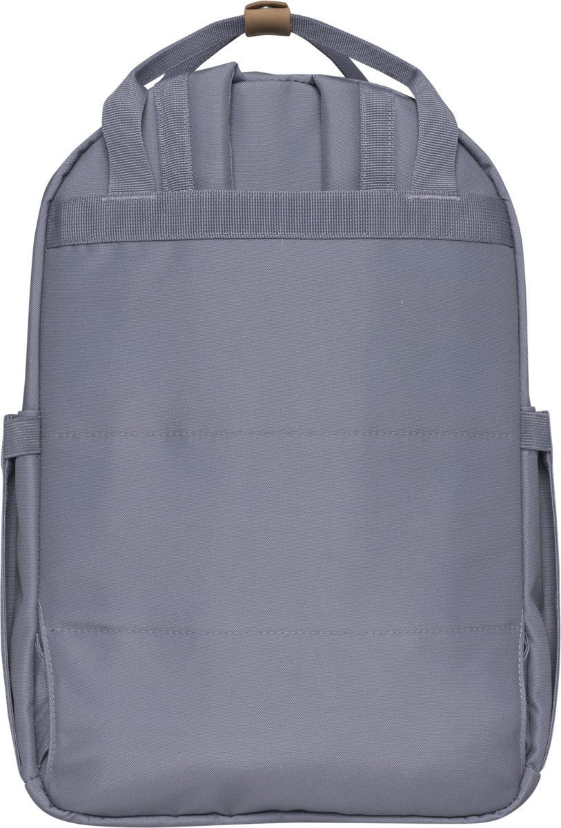 Skolesekk City Light Pale Steel Grey 20L Beckmann