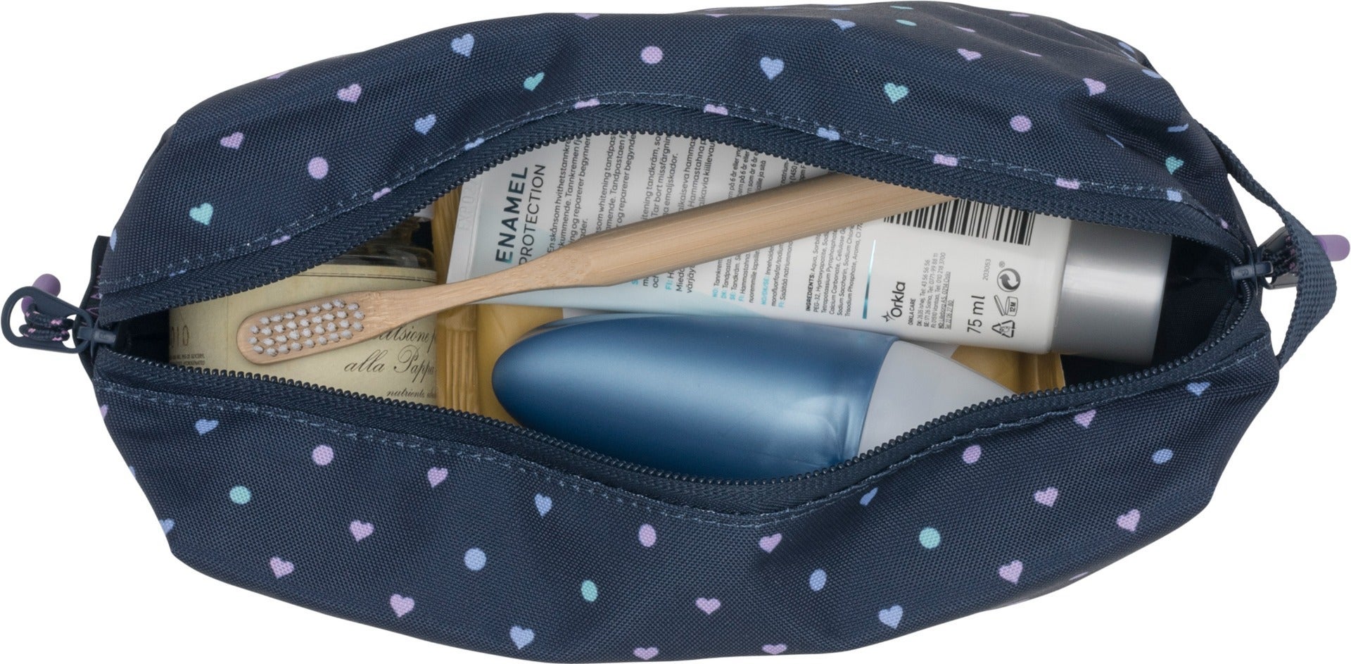 Pennal/toalettmappe Sport Blue Hearts Beckmann
