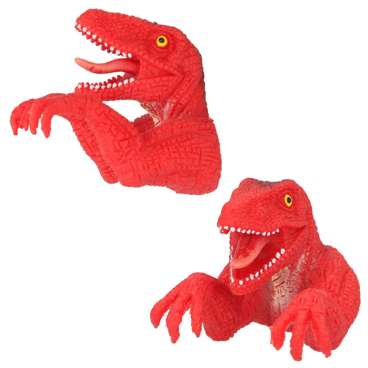 Fingerdukke 4ass Dino World