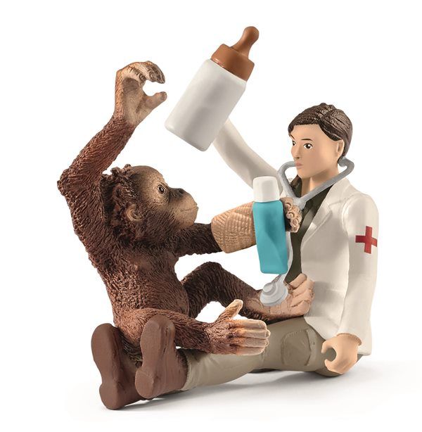 Vet at work