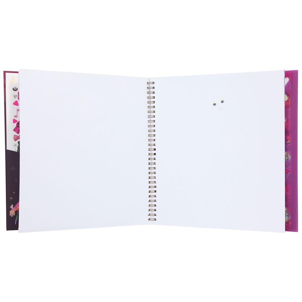 Aktivitetsbok Popstar Coloring Book Topmodel