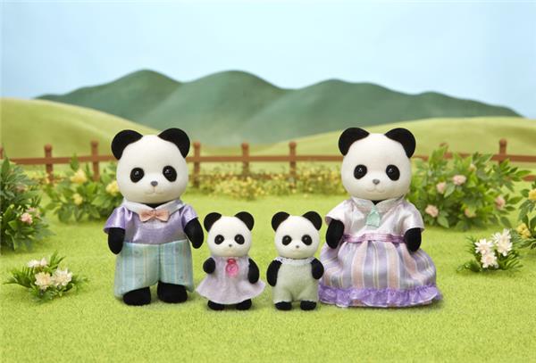 SF Pookie panda family