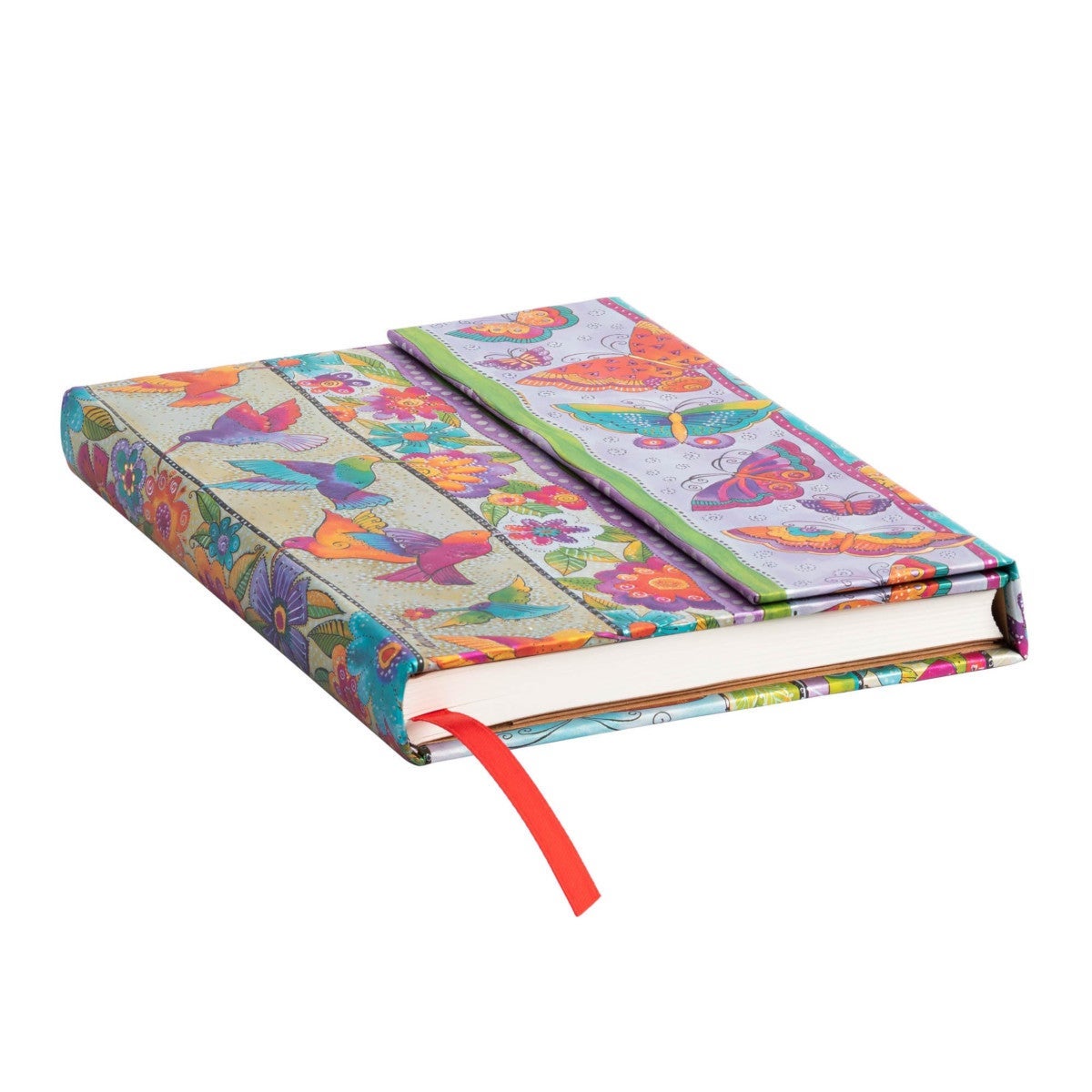 Notatbok Paperblanks Hummingb/Flutter midi