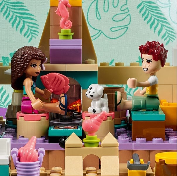 Lego Glamping på stranden 41700