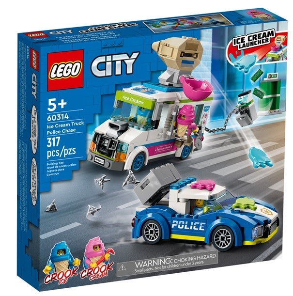 Lego Politijakt på isbilen 60314