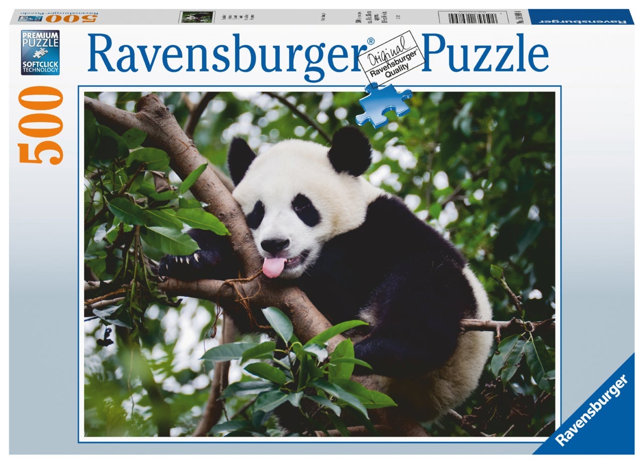 Puslespill 500 Pandabjørn Ravensburger