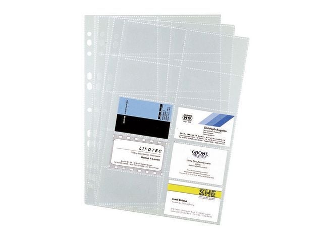 Visittkortlomme Durable A4 Universalhull