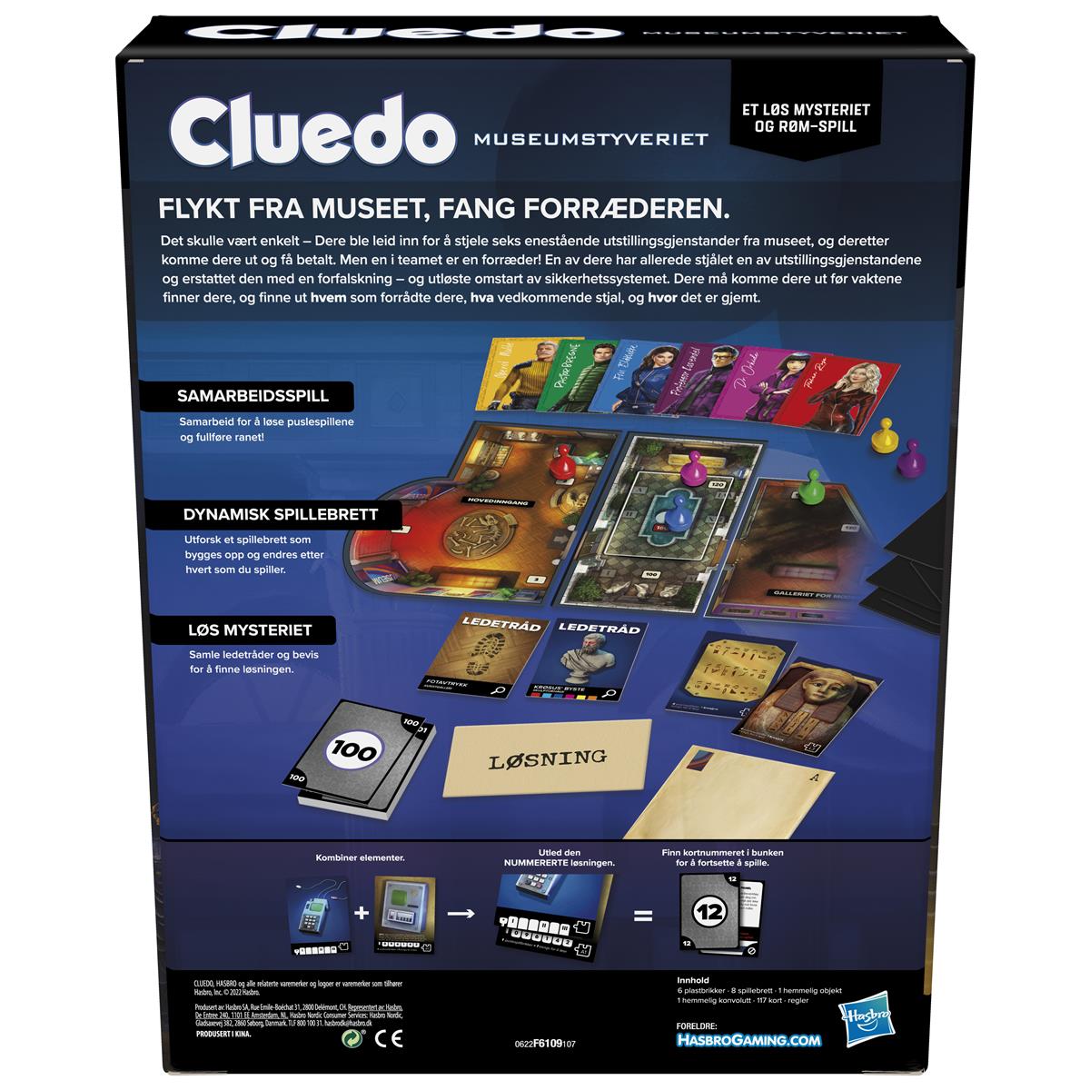 Spill Cluedo Escape Art Heist