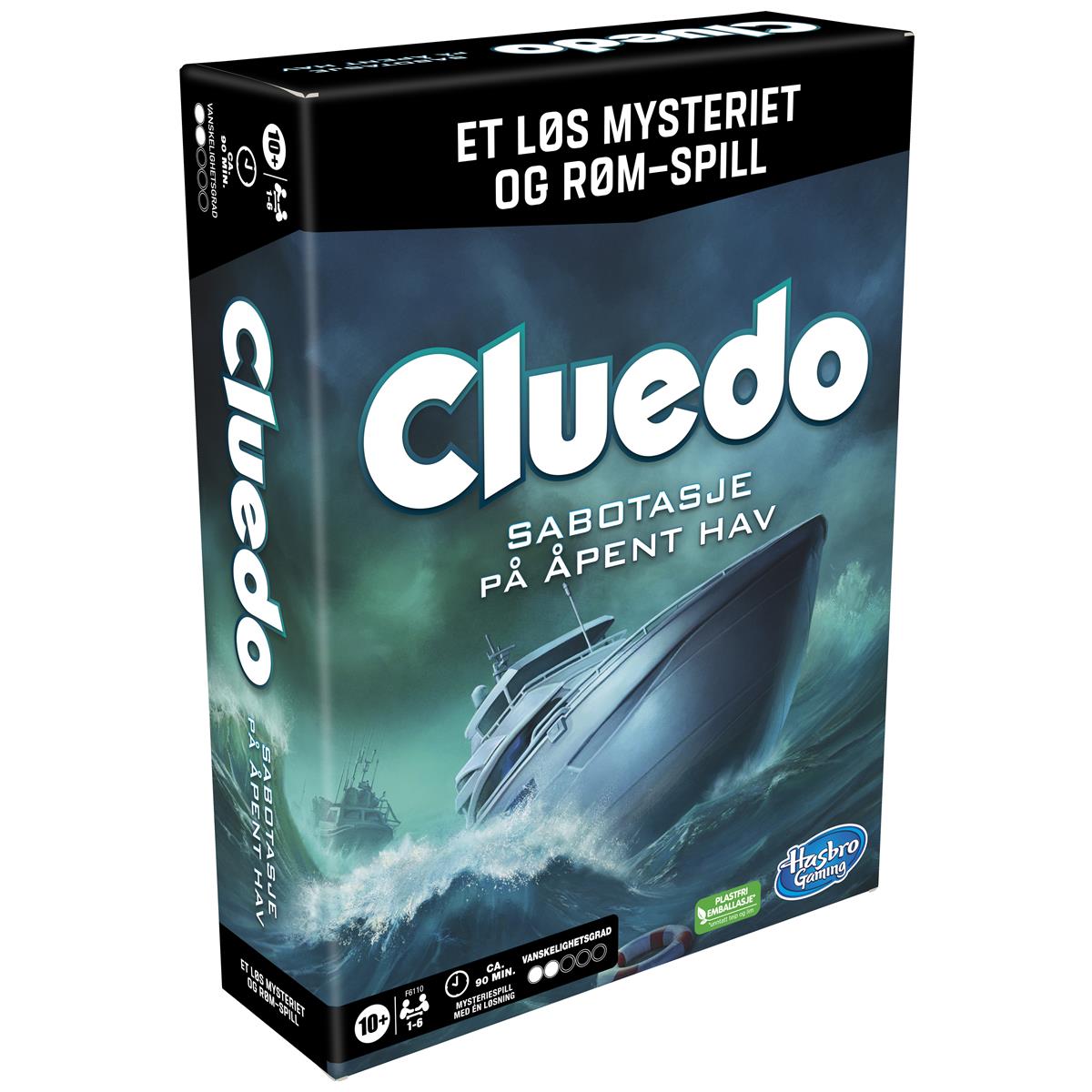 Spill Cluedo Sabotasje på åpent hav