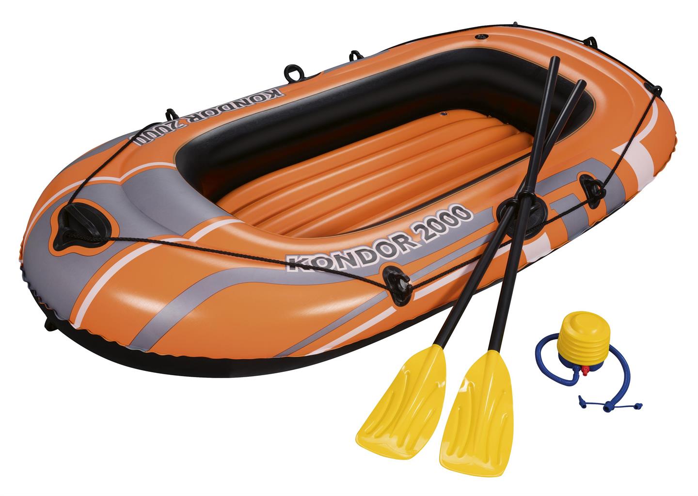 Gummibåt årer og pumpe 196 x 115cm Bestway
