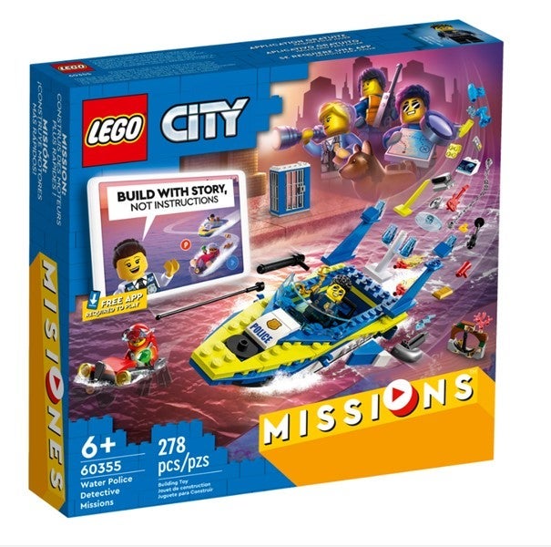 Lego Sjøpolitiet på oppdrag 60355