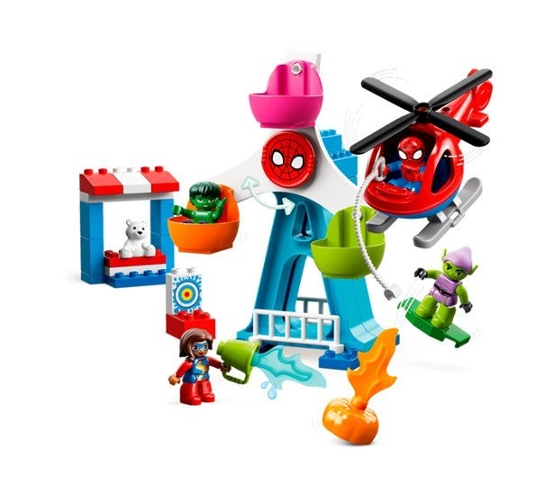 Lego Spiderman & vennene: Spenning på tivoli 10963
