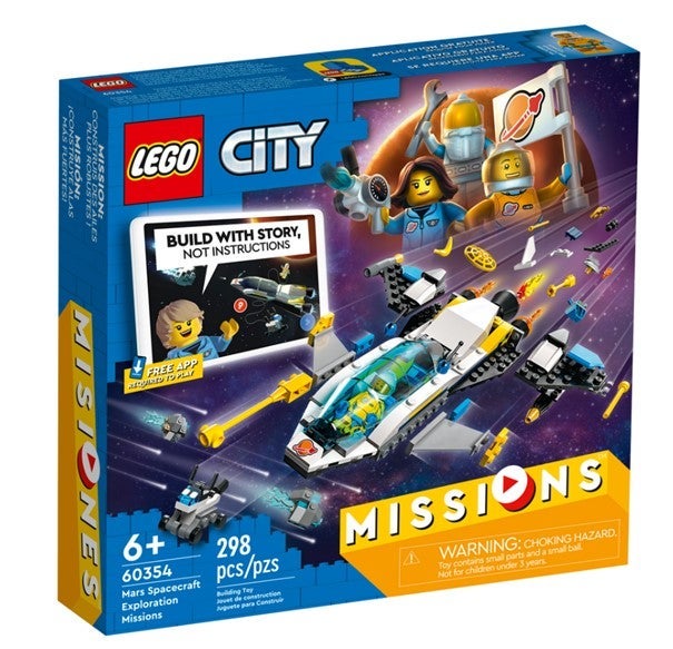 Lego Mars-oppdrag med romskip 60354