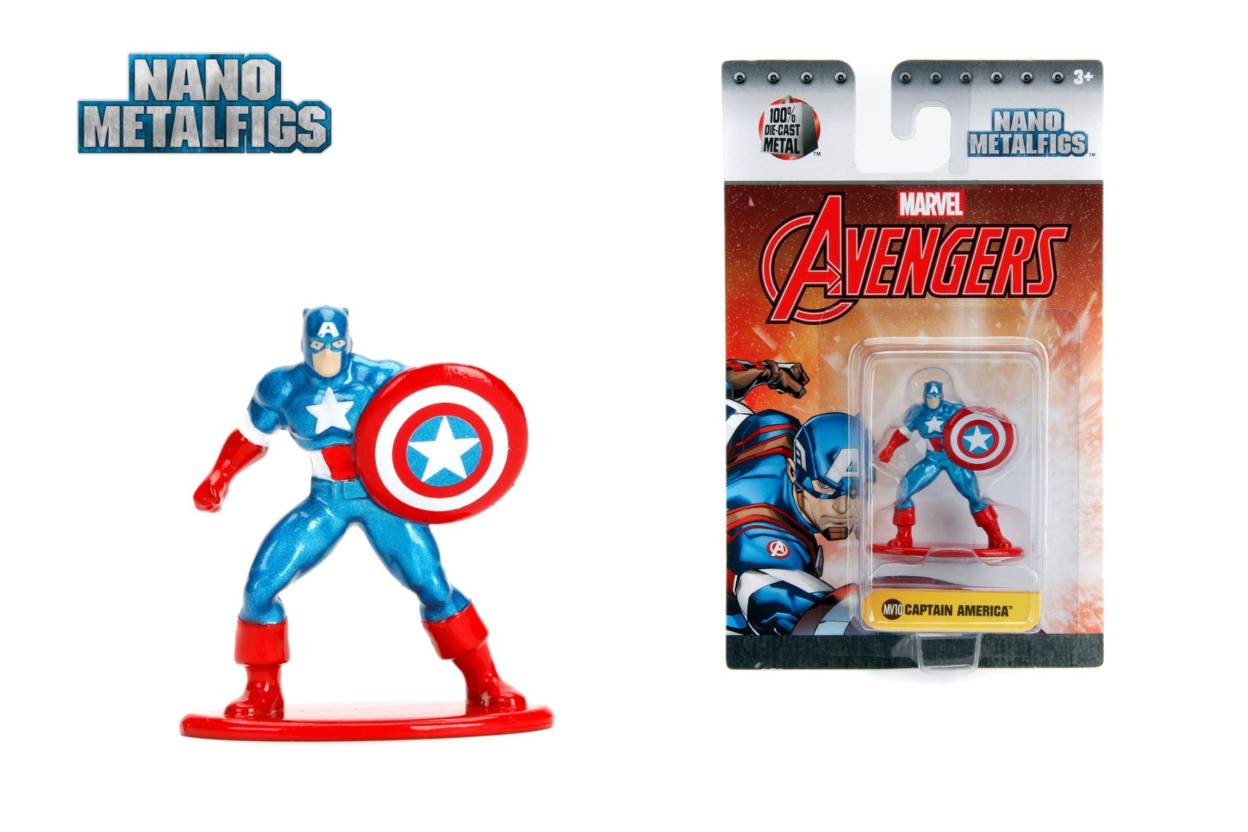Marvel Single Pack Nanofigs 6 ass