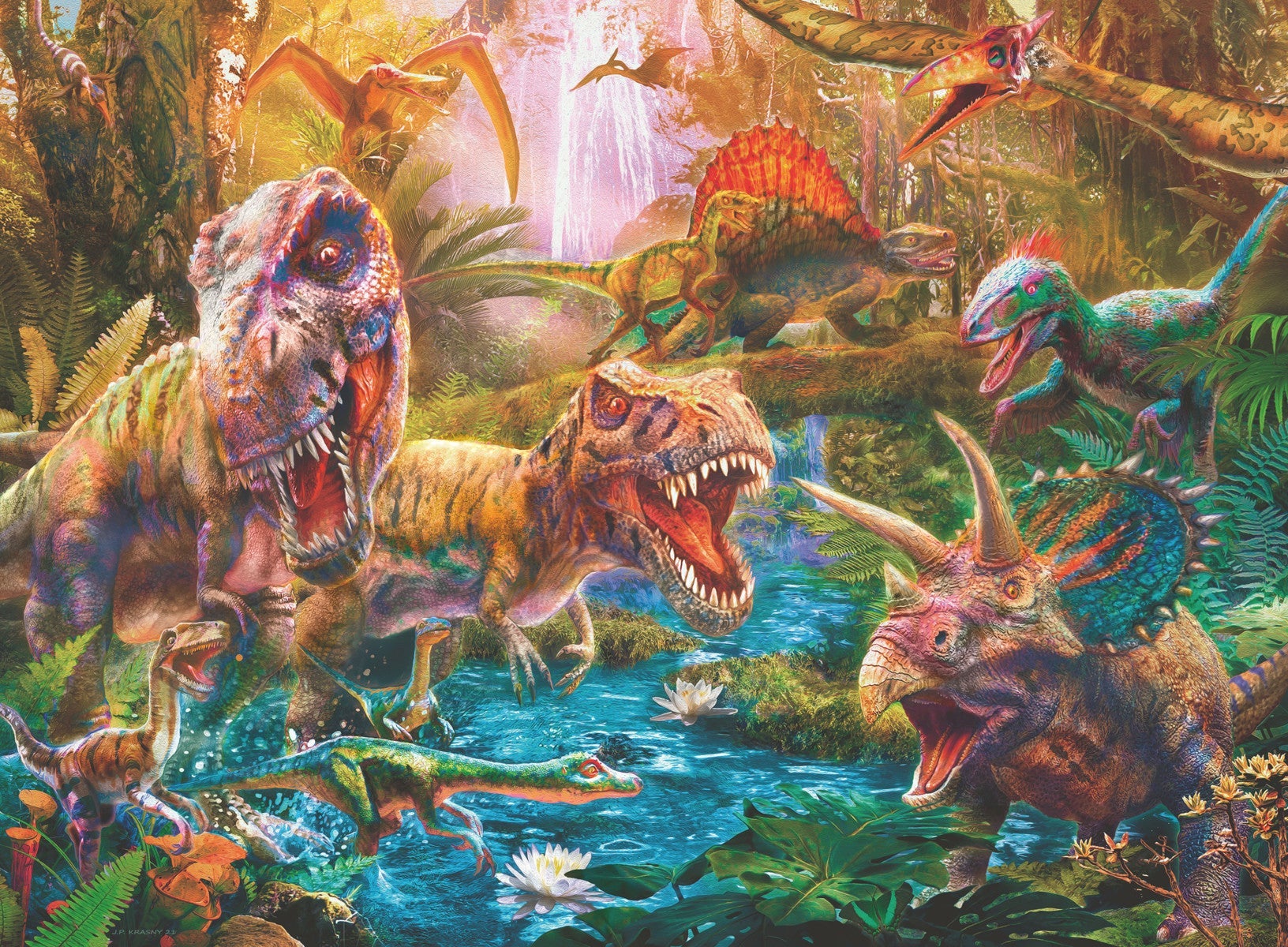 Puslespill 150 Dinosaurer Ravensburger