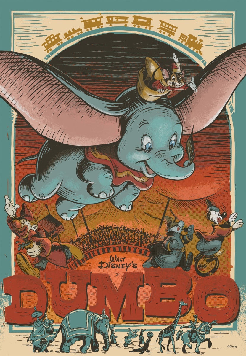 Puslespill 300 Dumbo Ravensburger