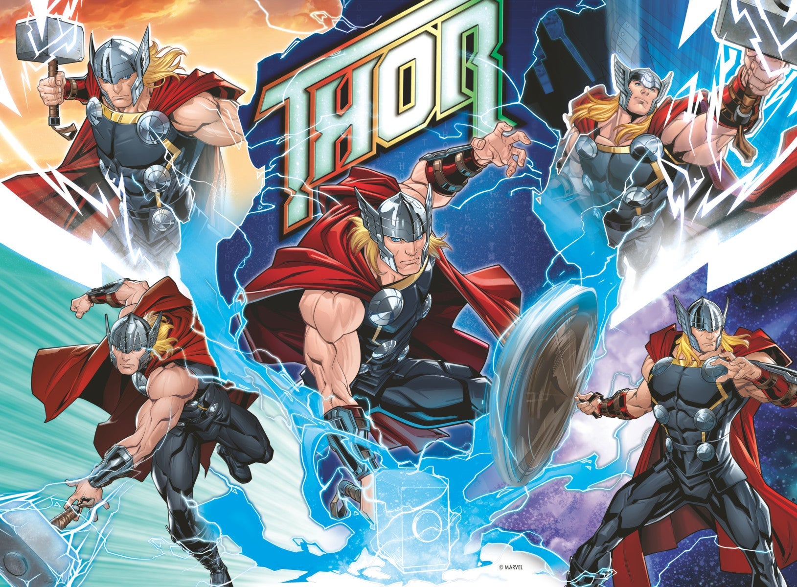 Puslespill 100 Marvel Hero Ravensburger