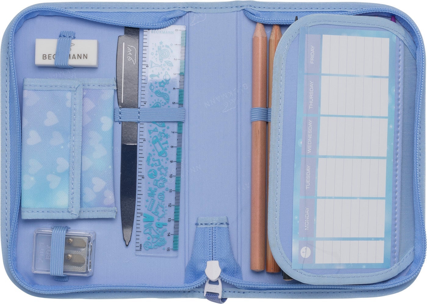 Pennal Unicorn Princess Ice Blue Ettlags m/innhold