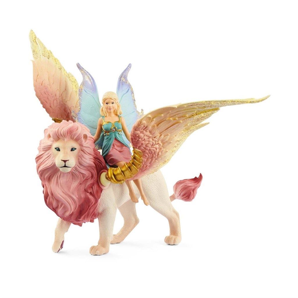 Schleich Alv på bevinget Løve
