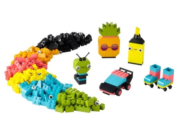 Lego Kreativ lek med neonfarger 11027
