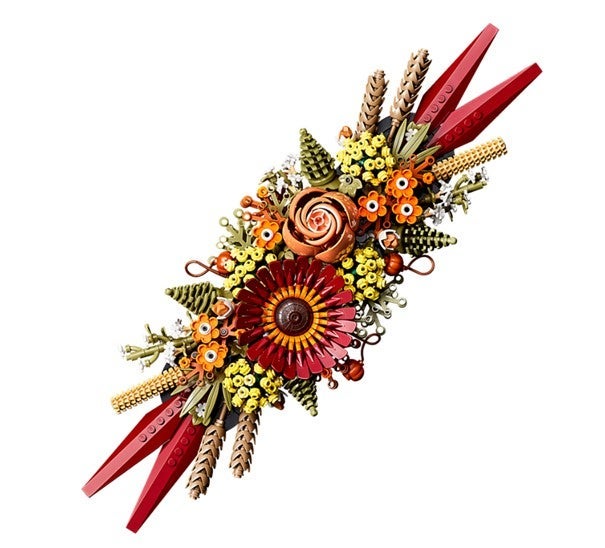 Lego Dekorasjon med tørkede blomster 10314