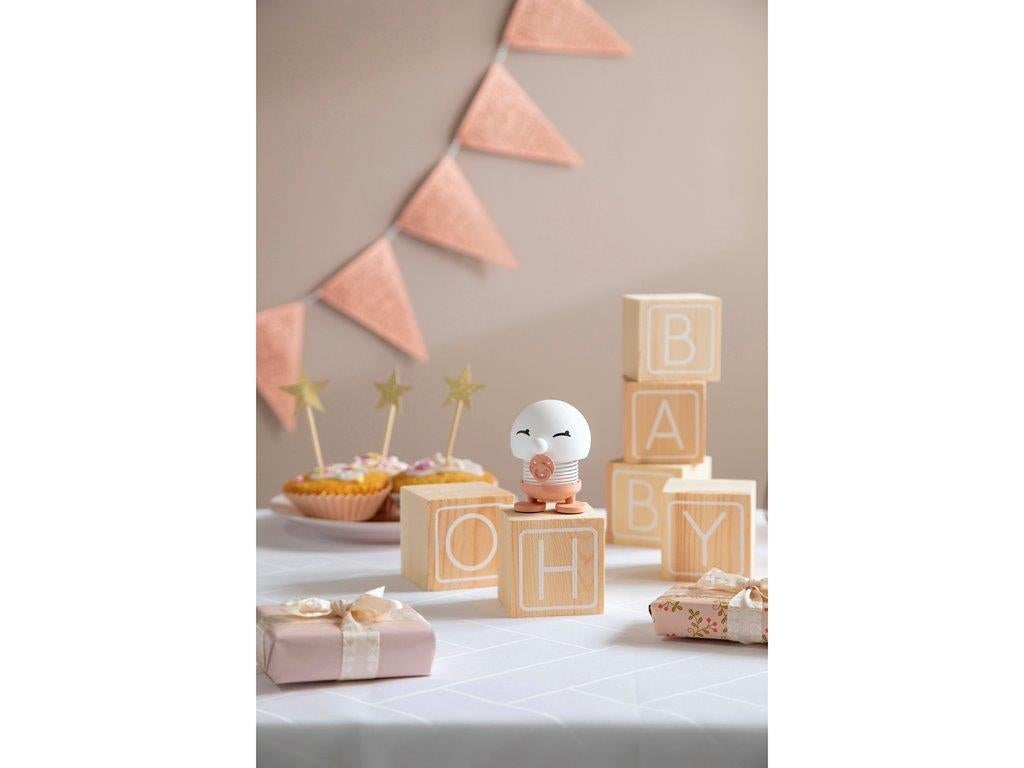 Hoptimist Soft Baby Bimble liten fersken