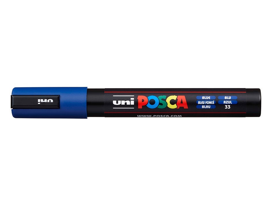 Tusj Uni Posca PC-5M Medium 1,8-2,5mm 33 Blue