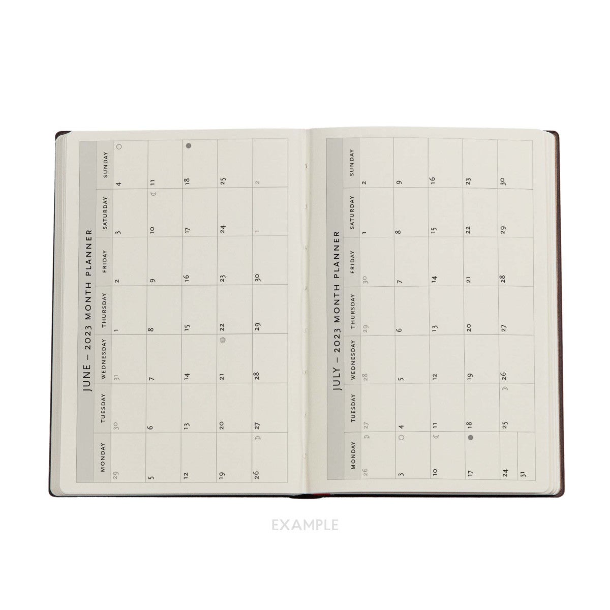 Kalender Paperblanks 12m 2023 Mini Blue Velvet