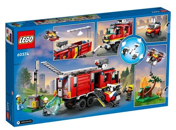 Lego Brannvesenets kommandobil 60374