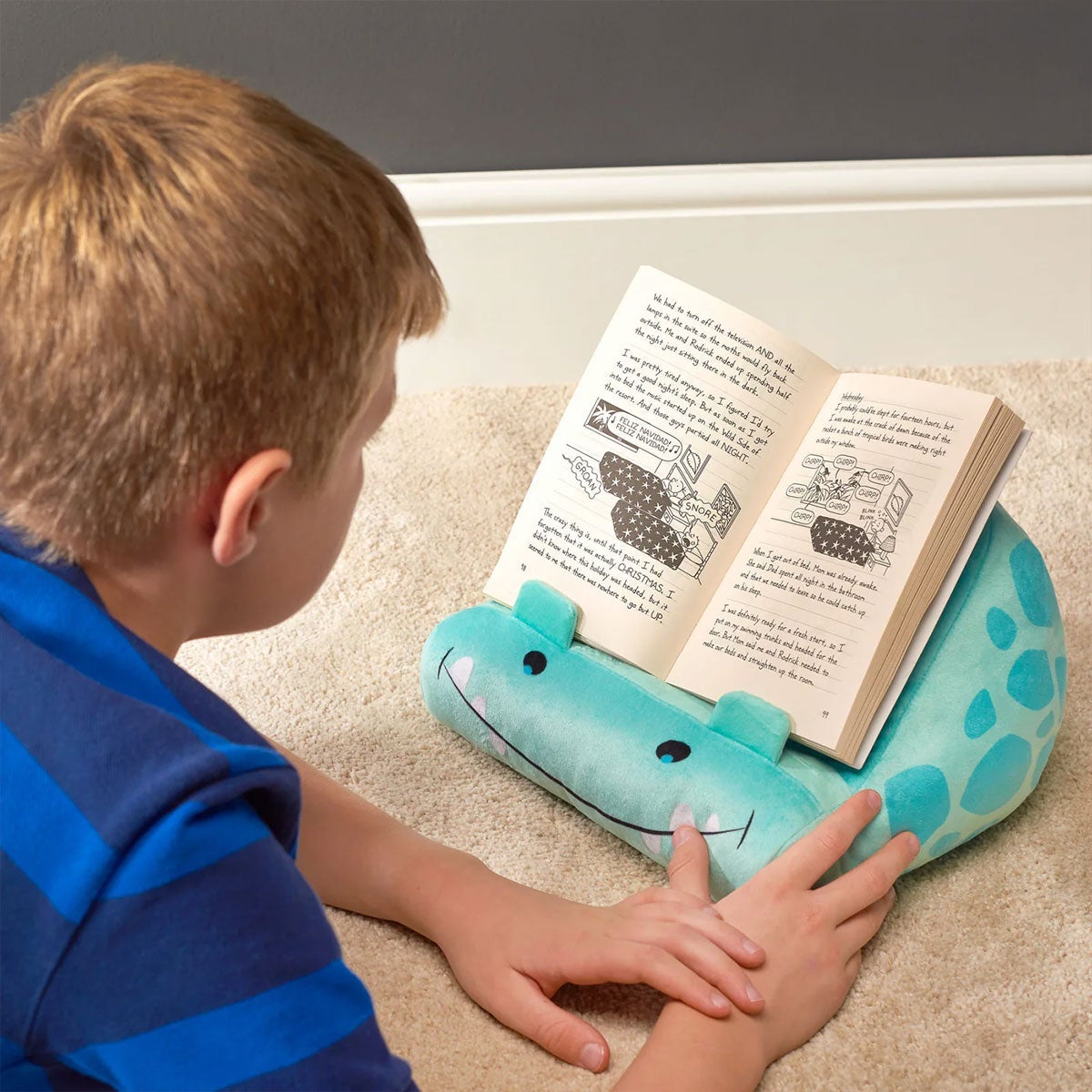 Cuddly Reader Dino