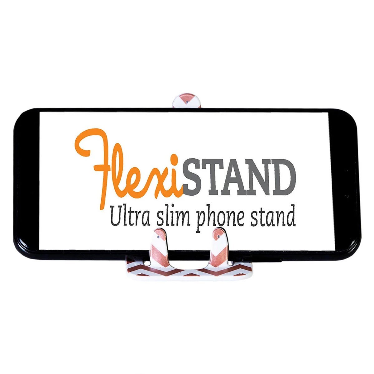 Mobilholder Flexistand Rose Gold Chevron