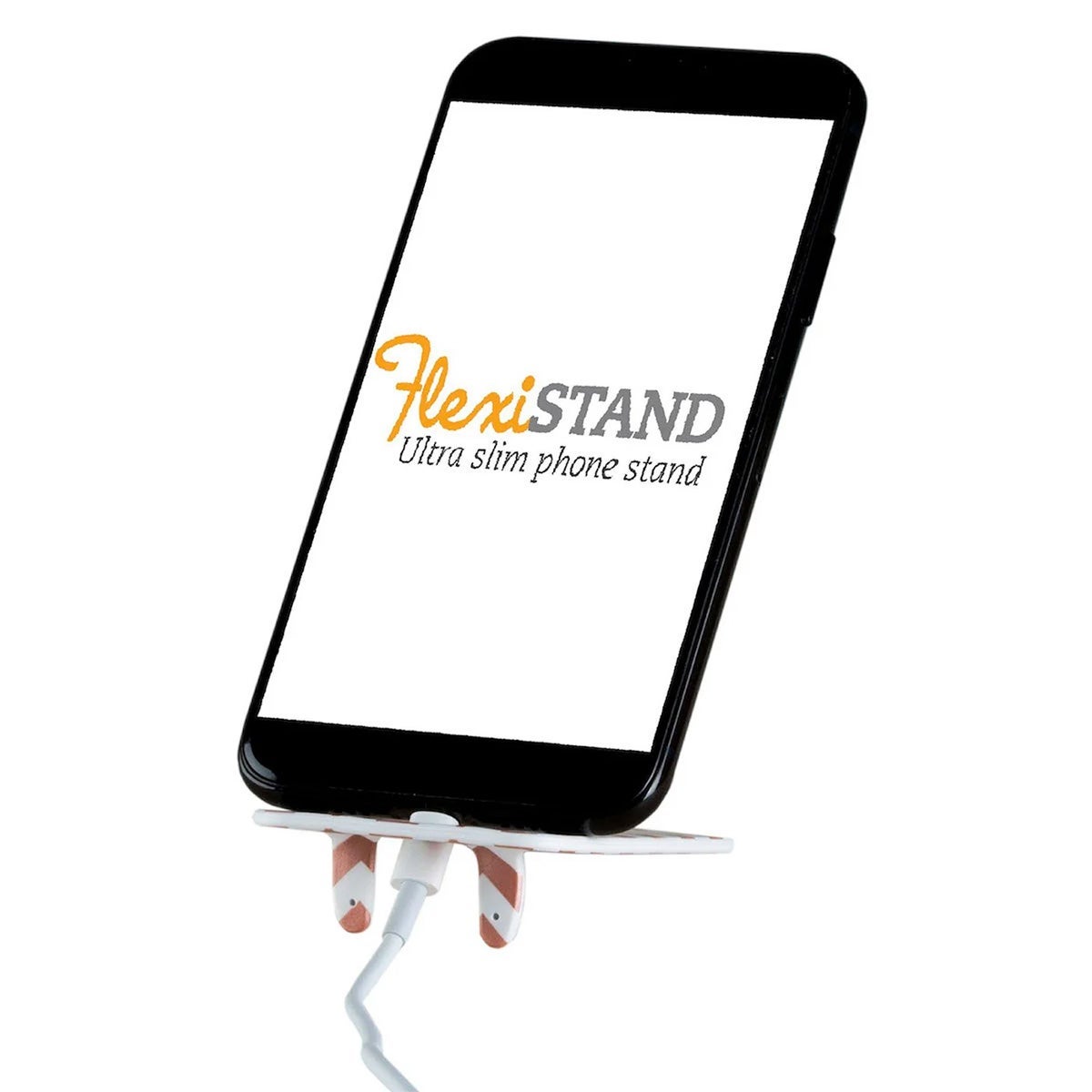 Mobilholder Flexistand Rose Gold Chevron