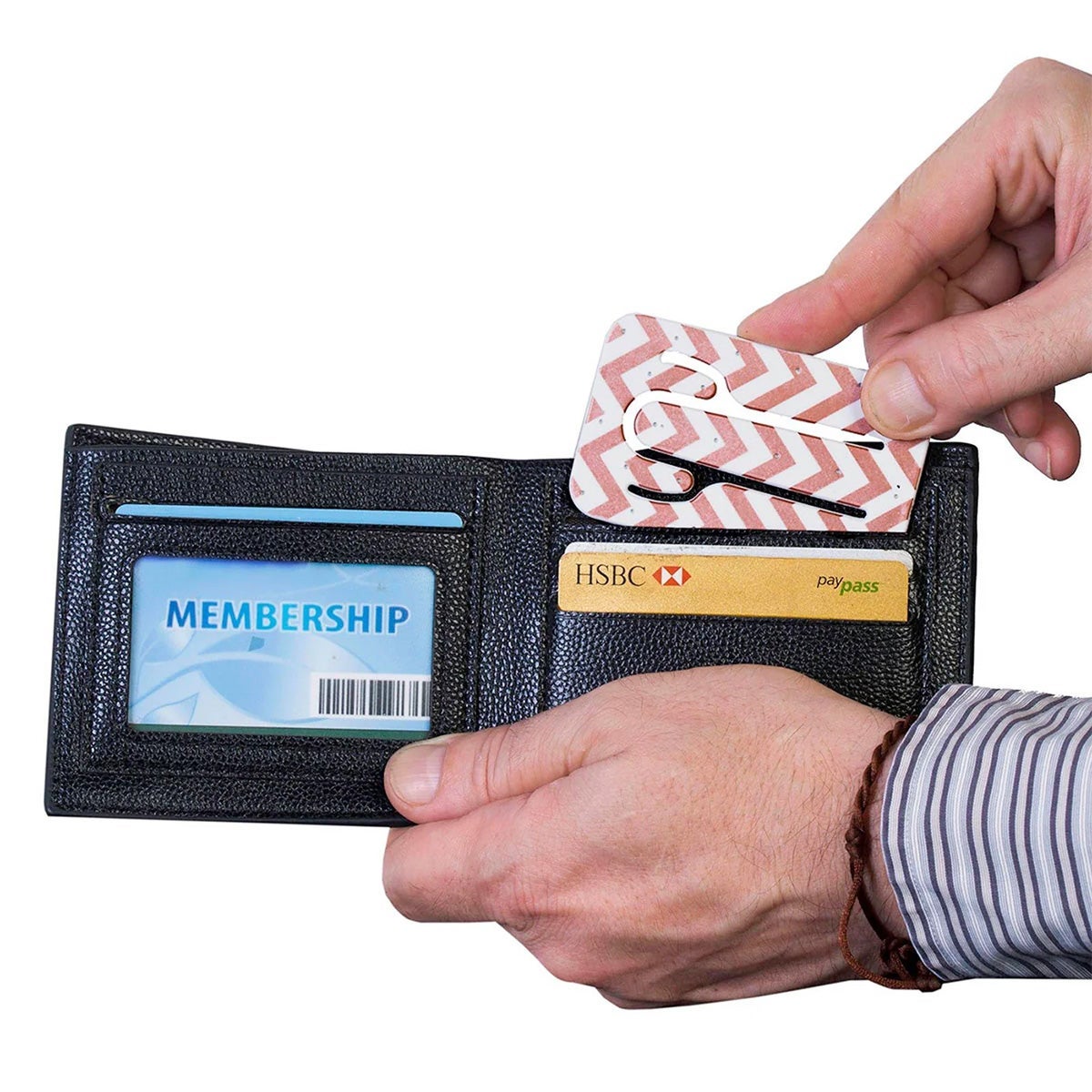 Mobilholder Flexistand Rose Gold Chevron
