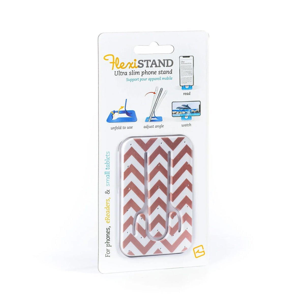 Mobilholder Flexistand Rose Gold Chevron