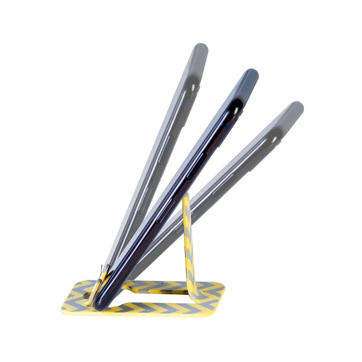 Mobilholder Flexistand Yellow Chevron