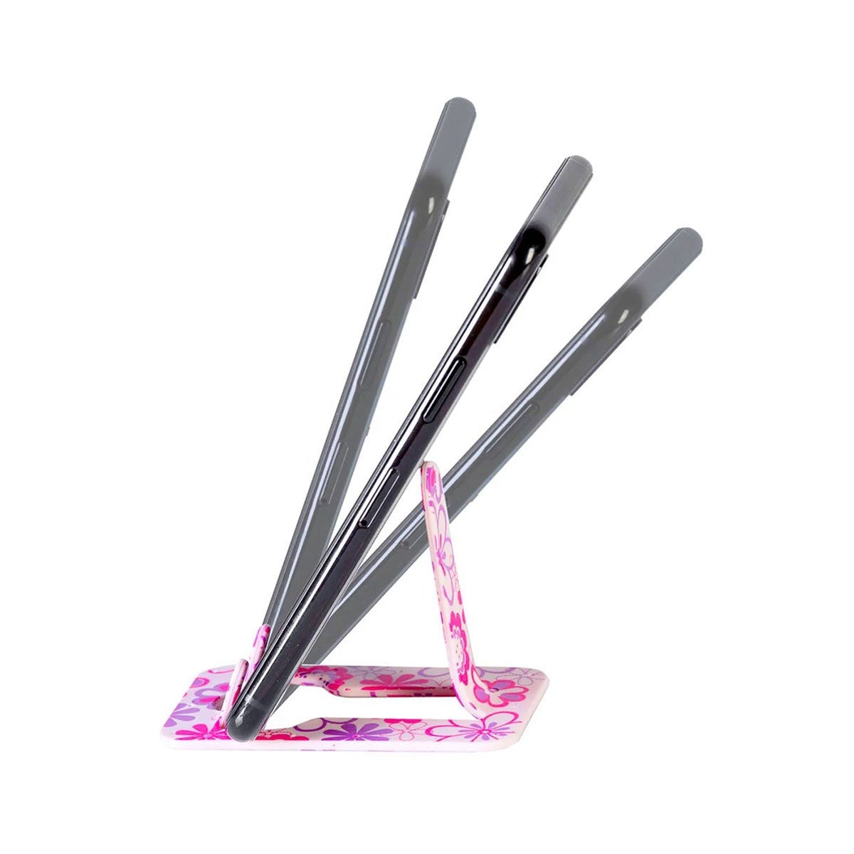 Mobilholder Flexistand Pink Flower