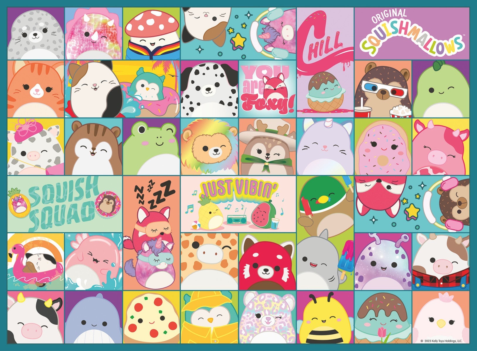 Puslespill 100 Squishmallows Ravensburger