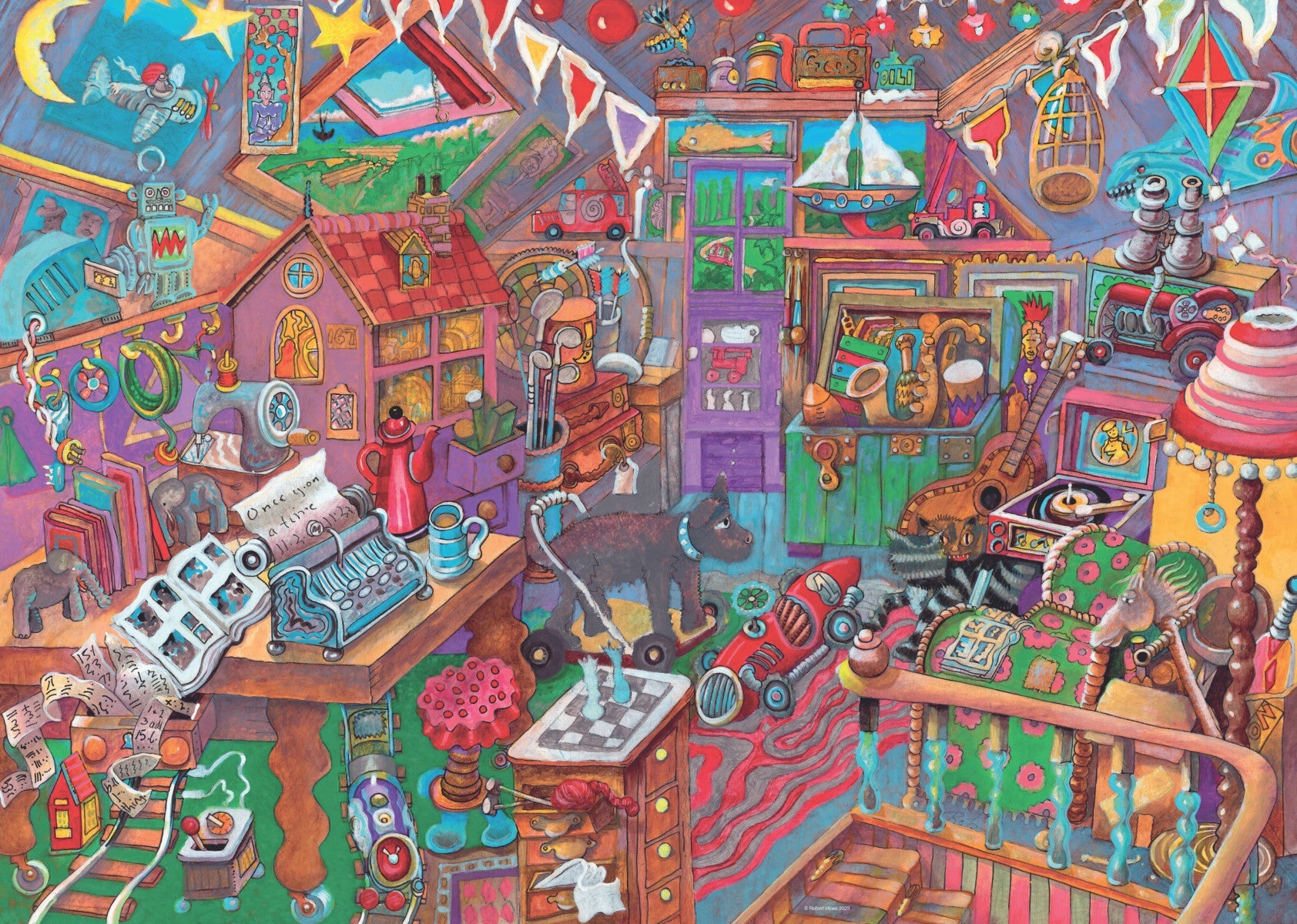 Puslespill 1000 Loftet Ravensburger