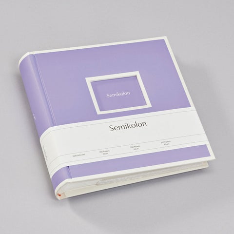 Photo Album 200 Pockets Lilac Silk